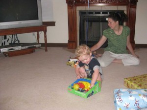 New Elmo bath toys from Grandma Dunow